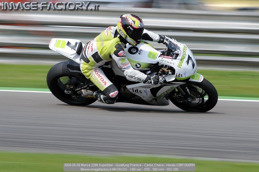 2009-05-09 Monza 2288 Superbike - Qualifyng Practice - Carlos Checa - Honda CBR1000RR
